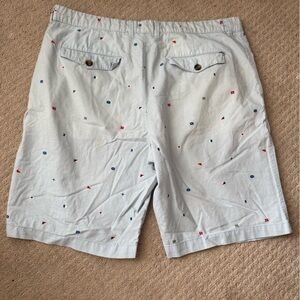 Merona Light Blue Patterned Men's Shorts